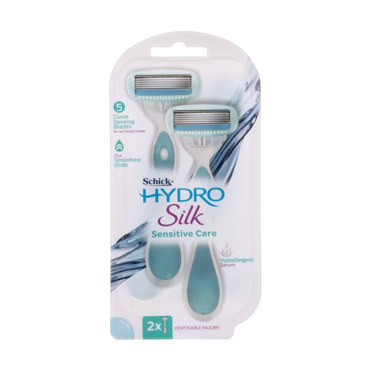 Schick 2 Pack Hydro Silk Disposable Razor