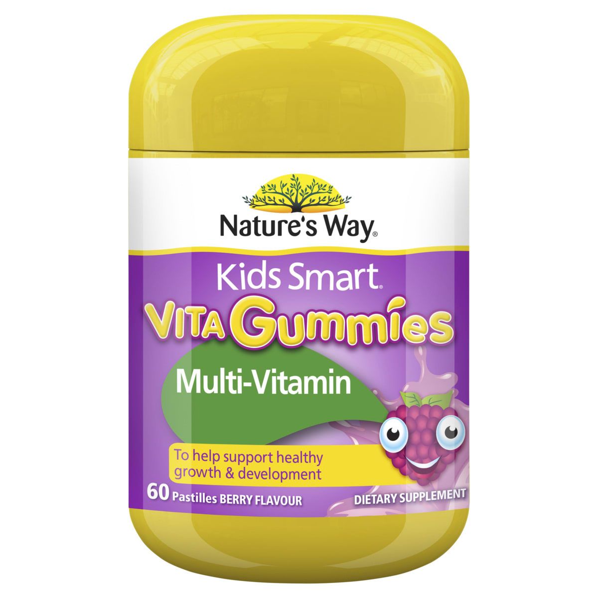 Nature's Way Kids Smart Multi-vitamin + Vegies 60 Vita Gummies