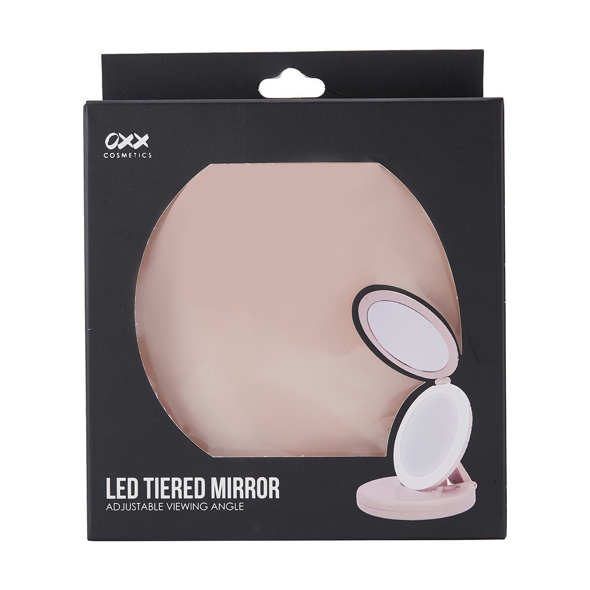 OXX Cosmetics LED Tiered Mirror - Pink