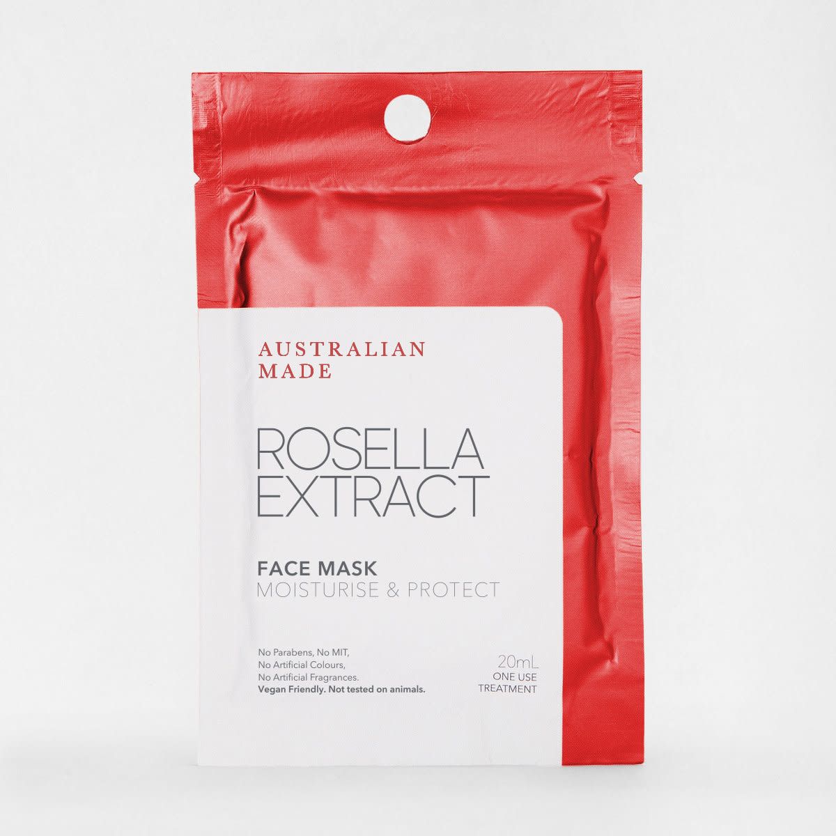 Moisturise & Protect Face Mask 20ml - Rosella Extract