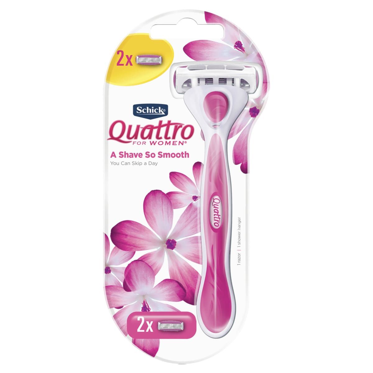 Schick Quattro for Women Razor Kit