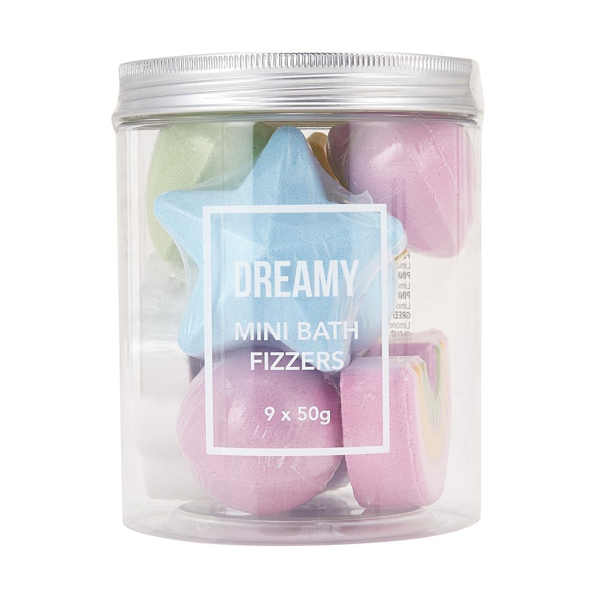 9 Pack Dreamy Mini Bath Fizzers