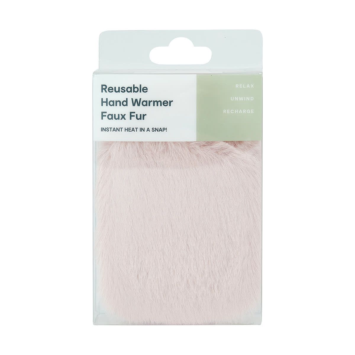 Reusable Hand Warmer - Faux Fur