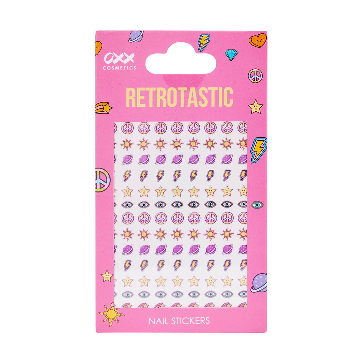 OXX Cosmetics Nail Stickers - Retrotastic