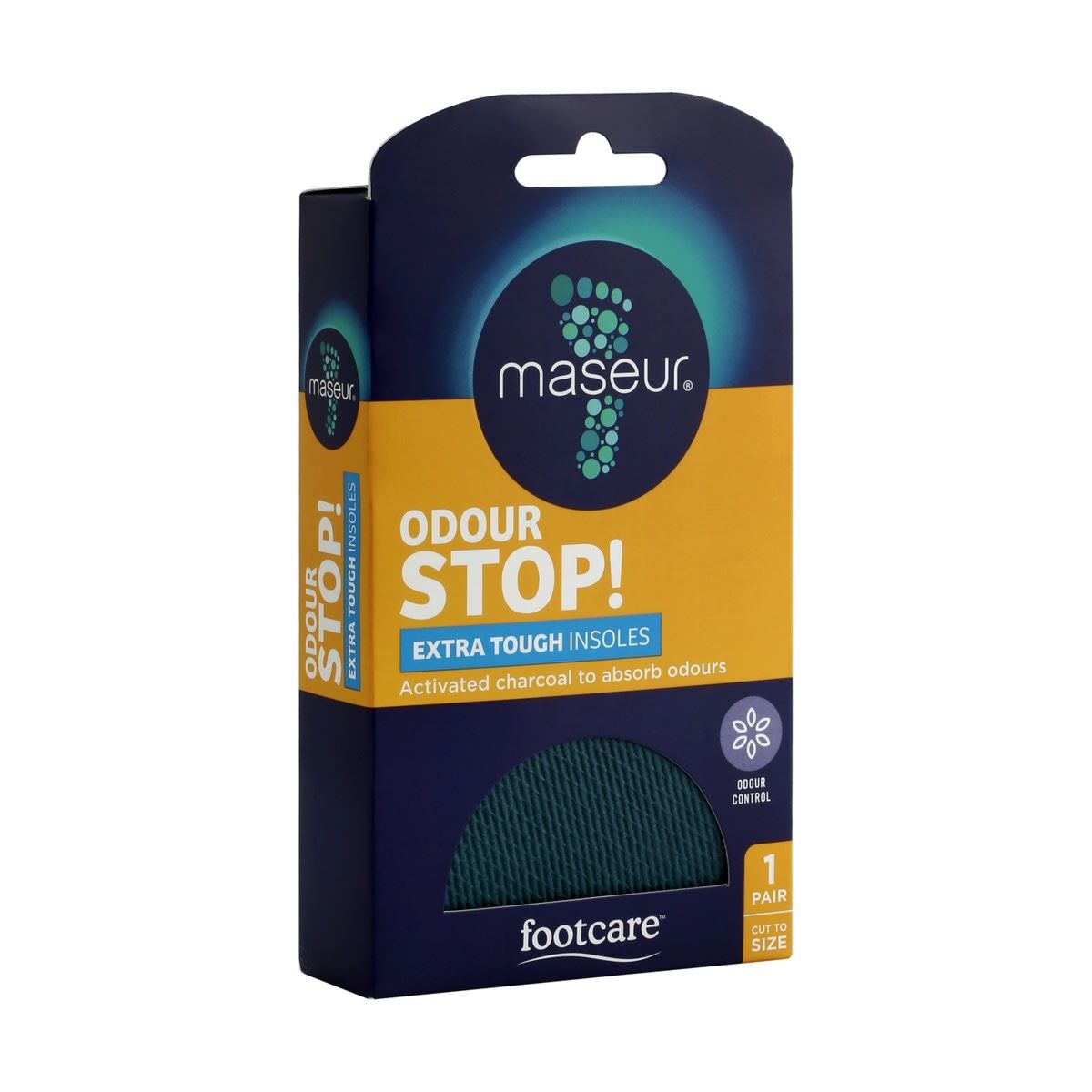 Footcare Odour Stop Extra Tough Insoles