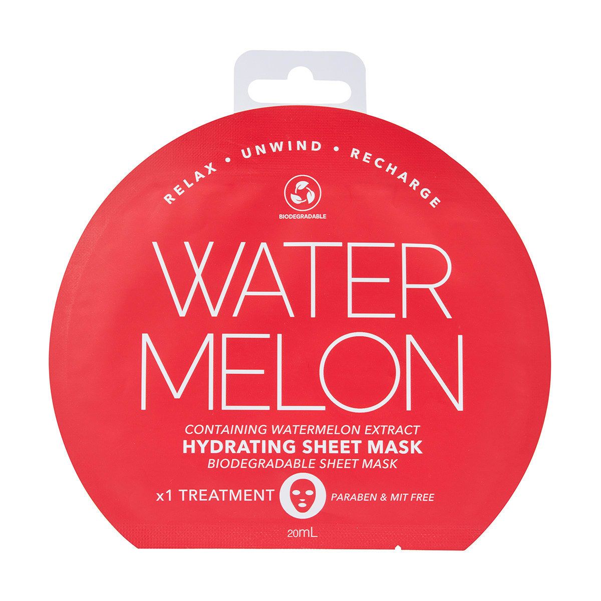 Hydrating Sheet Mask - Watermelon