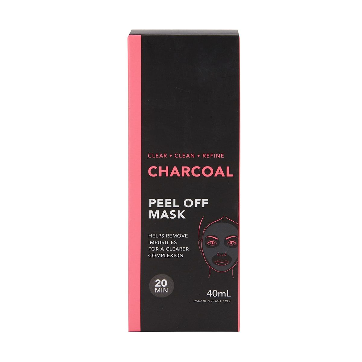 Peel Off Mask 40ml -Charcoal