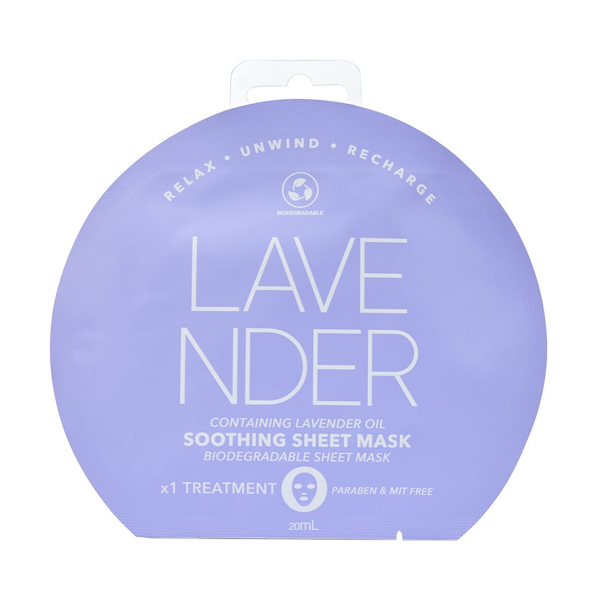 Soothing Sheet Mask - Lavender Oil