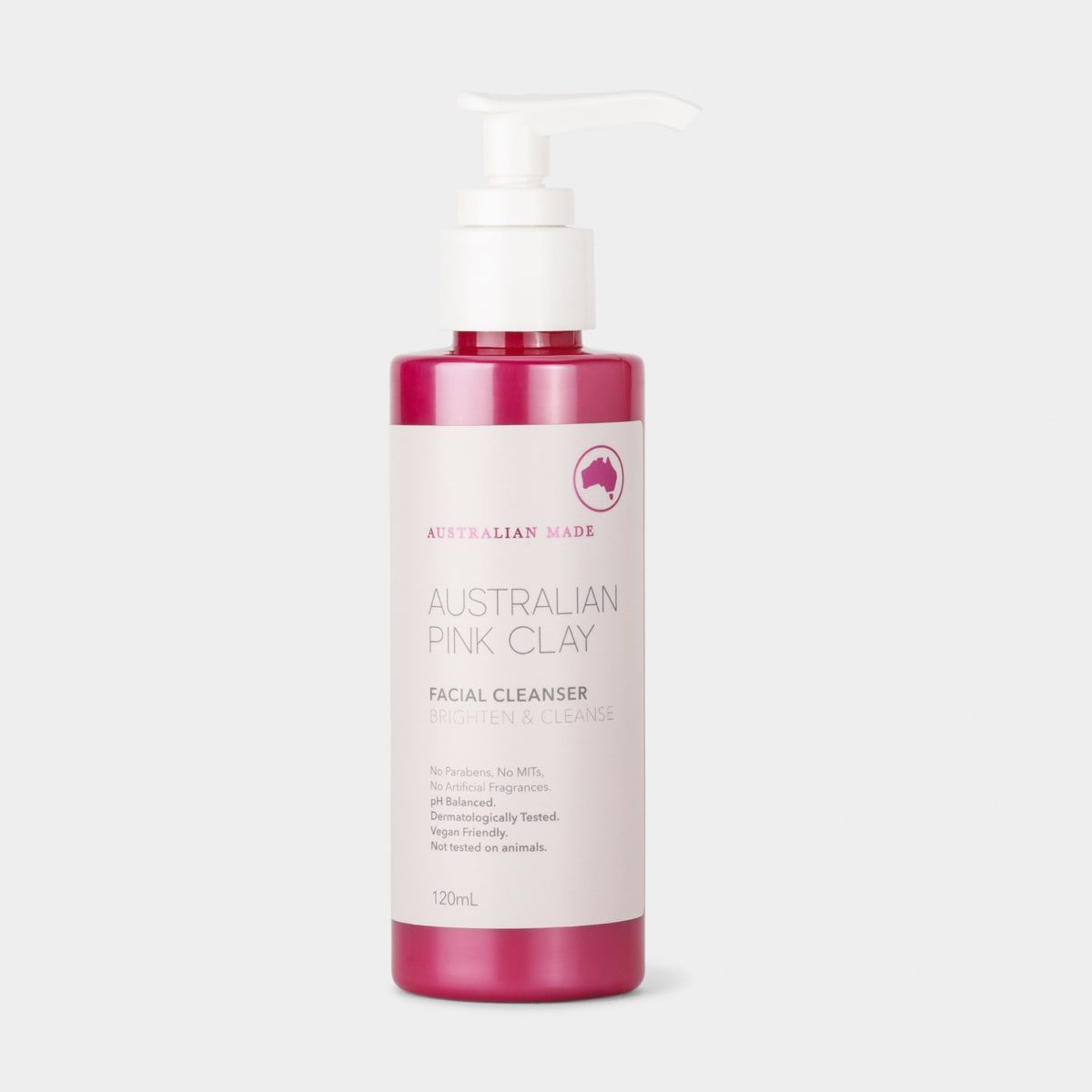 Australian Pink Clay Facial Cleanser 120ml