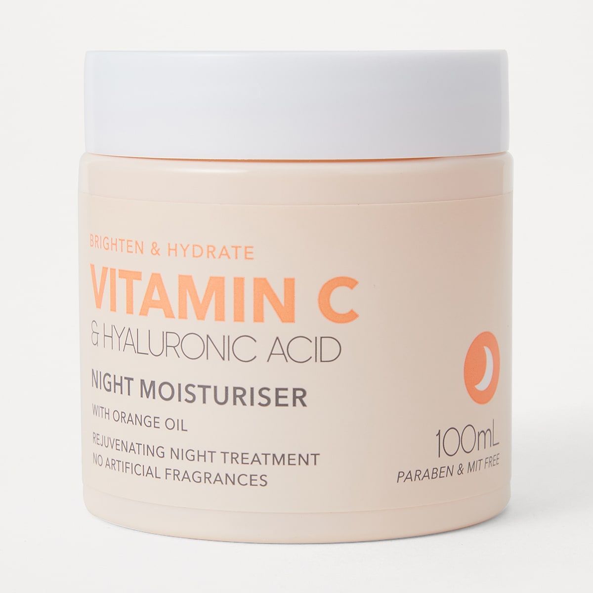Vitamin C and Hyaluronic Acid Night Moisturiser 100ml