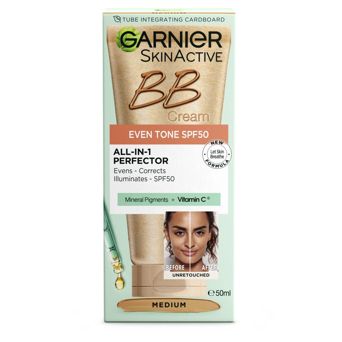 Garnier SkinActive All-In-1 Perfecting Care BB Cream - Medium