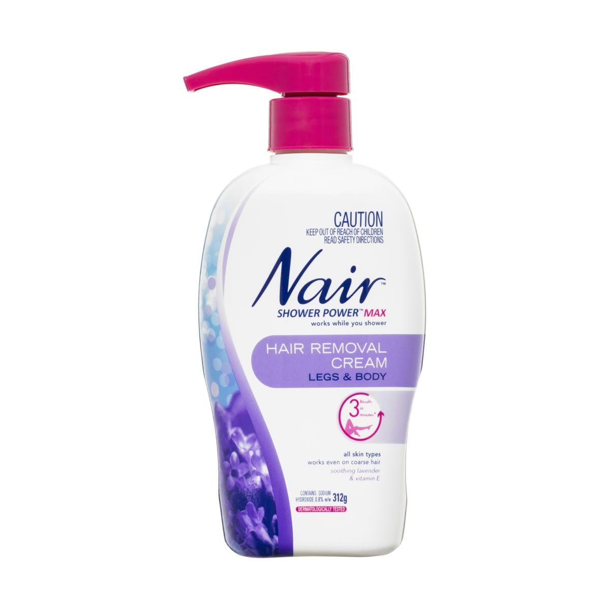 Nair Shower Power Max Hair Removal Cream