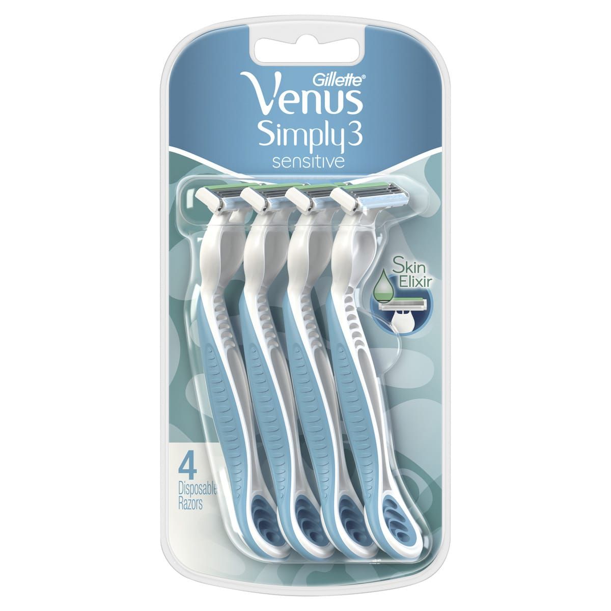 Gillette 4 Pack Simply Venus Disposable Razors