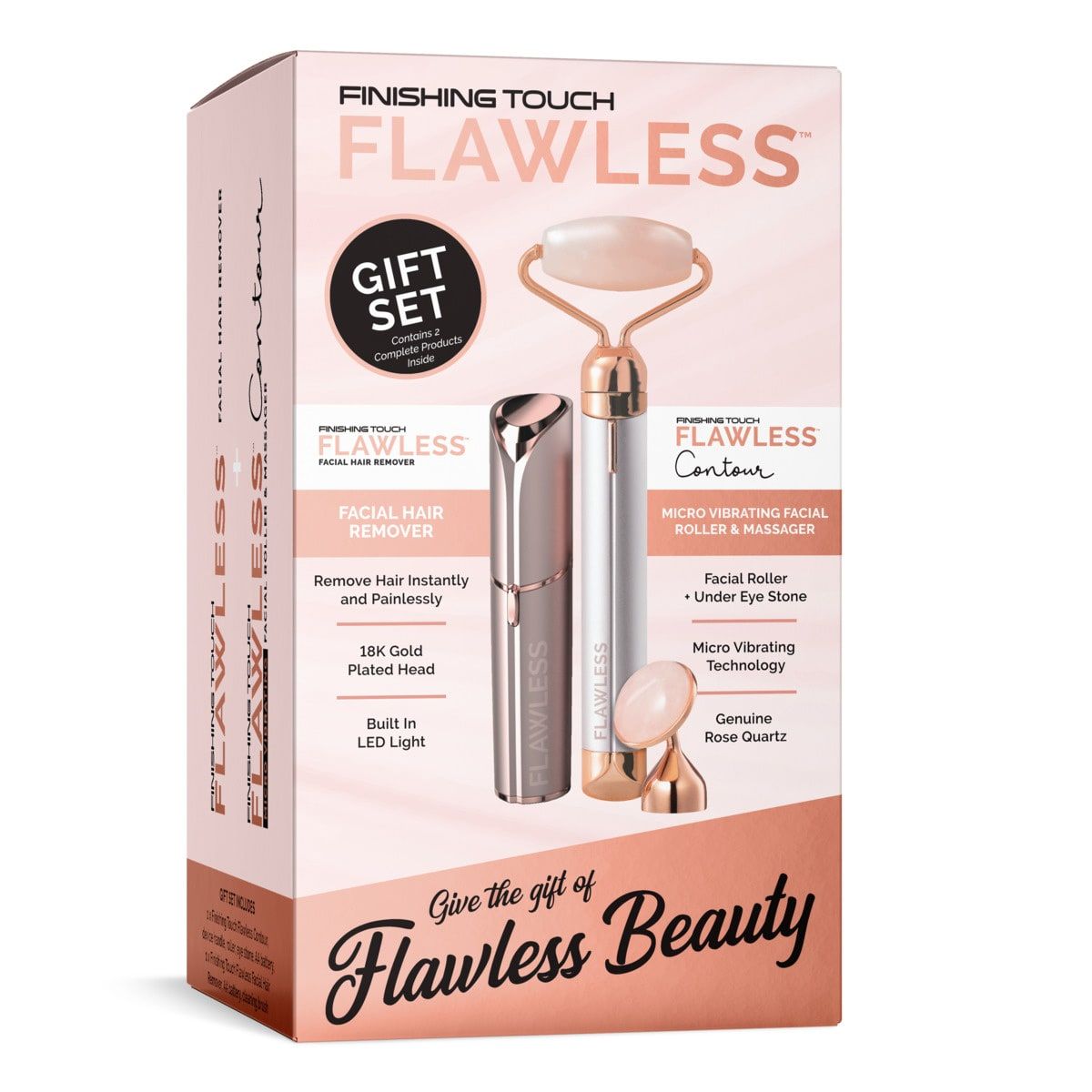 Finishing Touch Flawless Facial Hair Removal & Contour Gift Set