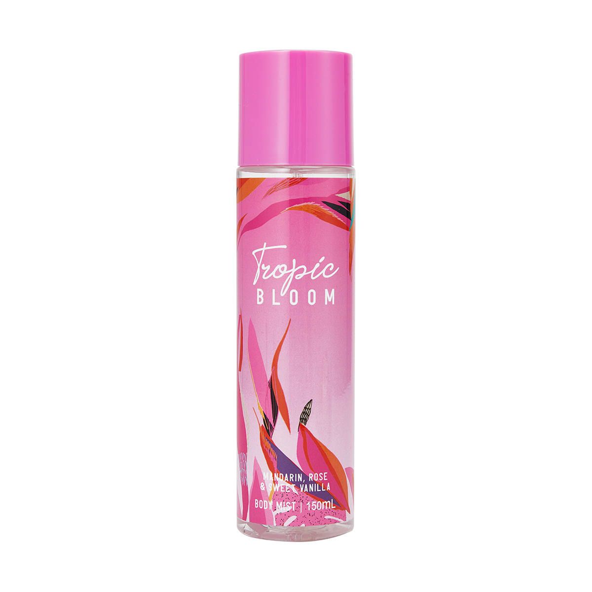 Tropic Bloom Mandarin, Rose and Sweet Vanilla Body Mist
