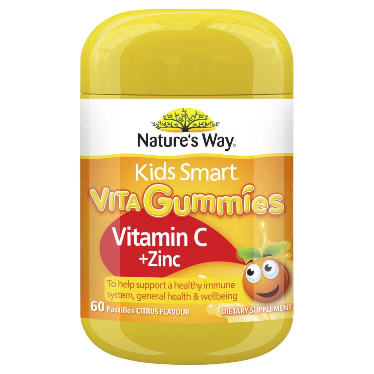 Nature's Way Kids Smart Vitamin C + Zinc 60 Vita Gummies