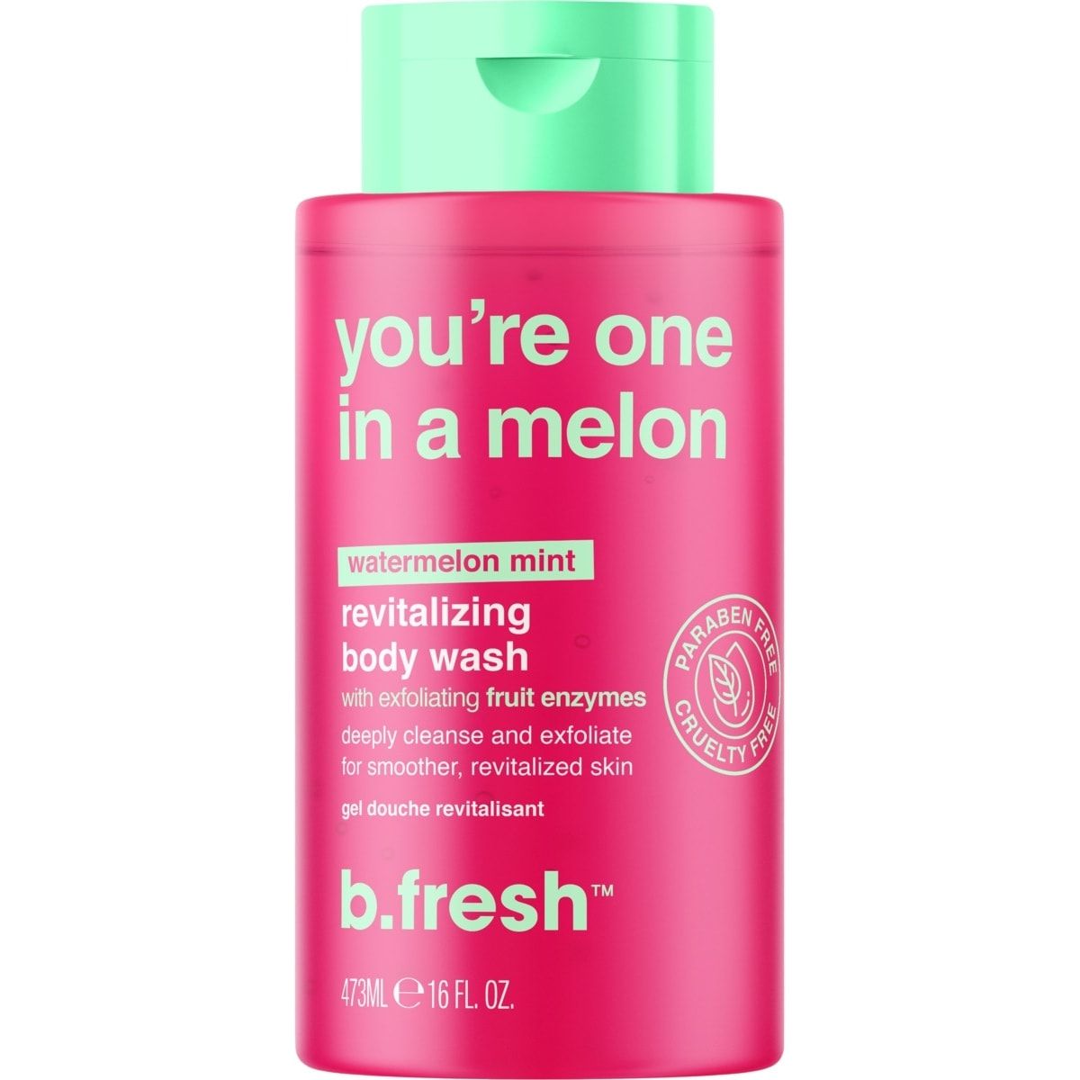 b.fresh Revitalizing Body Wash 473ml - Watermelon Mint