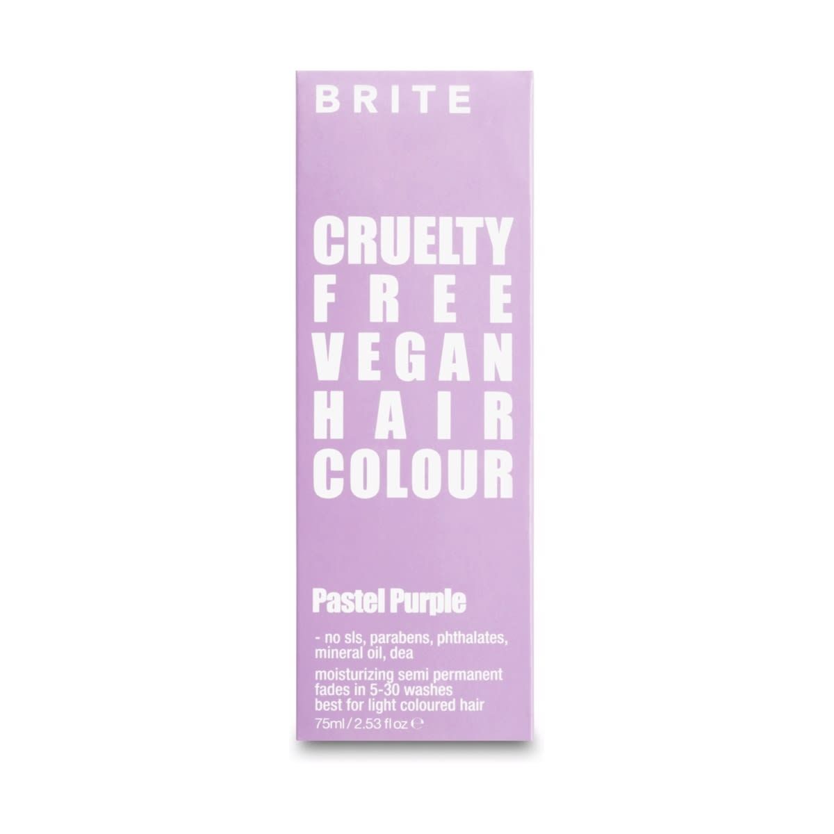 Brite Cruelty Free Vegan Hair Colour - Pastel Purple