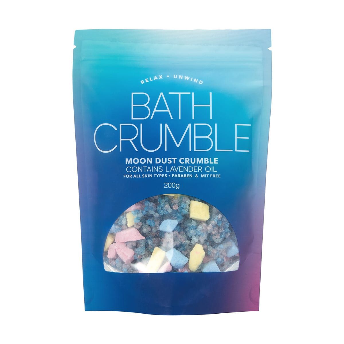 Moon Dust Bath Crumble 200g - Lavender Oil