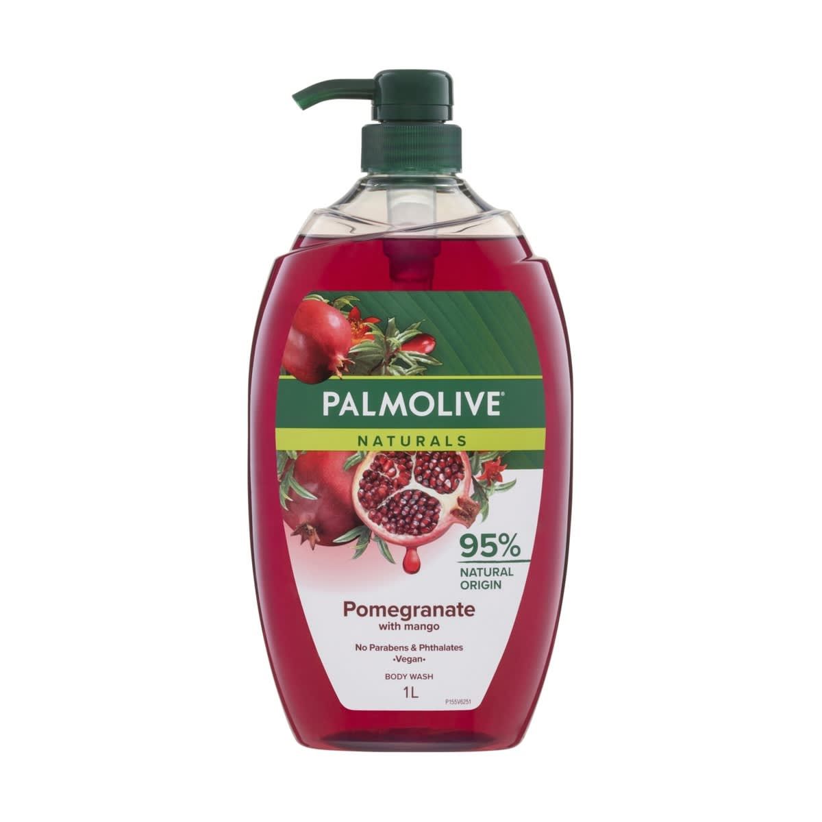 Palmolive Naturals Body Wash 1L -Pomegranate & Mango