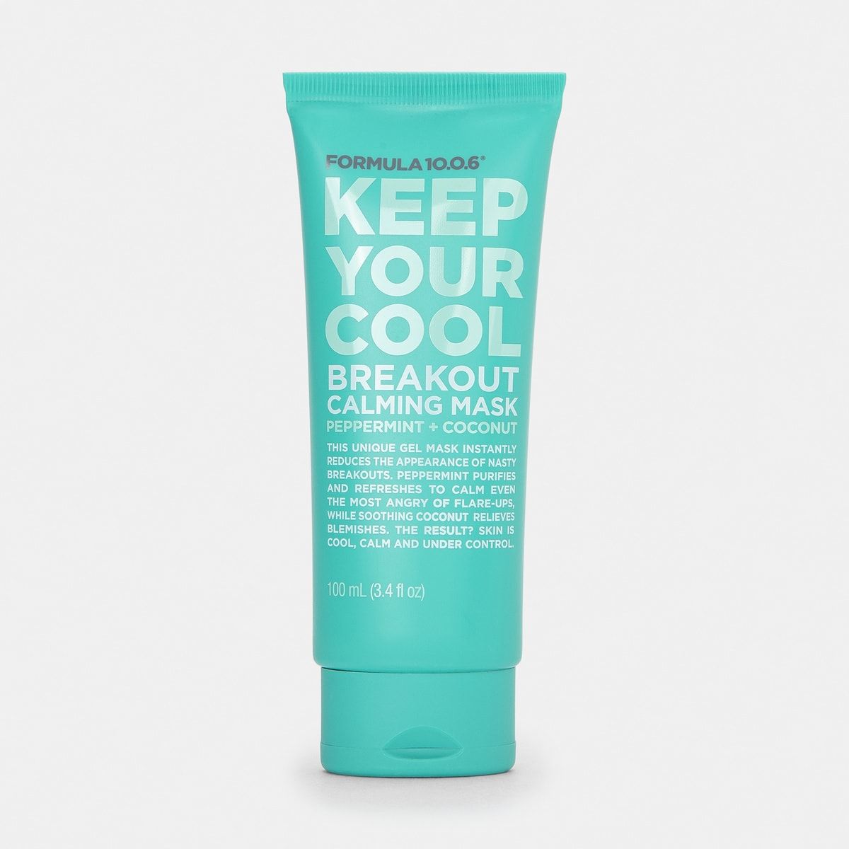Formula 10.0.6 Keep Your Cool Breakout Calming Mask 100ml - Peppermint & Coconut