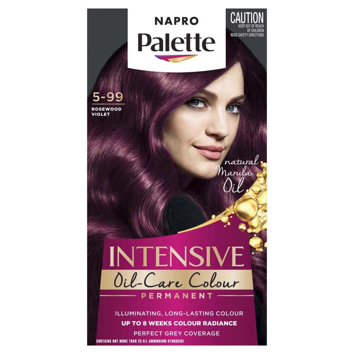 Napro 5-99 Rosewood Violet Palette Intensiveeme Colour