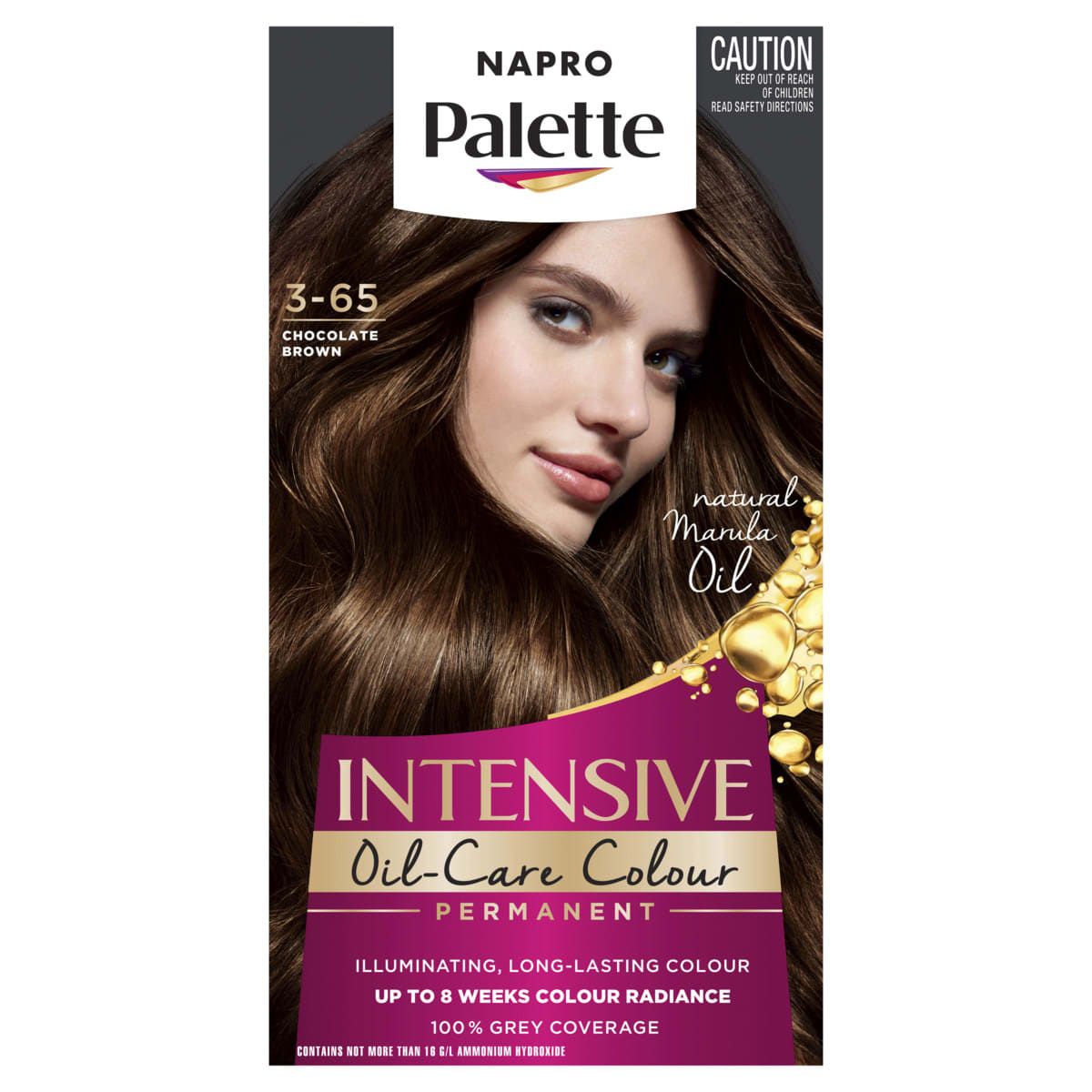 Napro 3-65 Chocolate Brown Palette Intensive Creme Colour