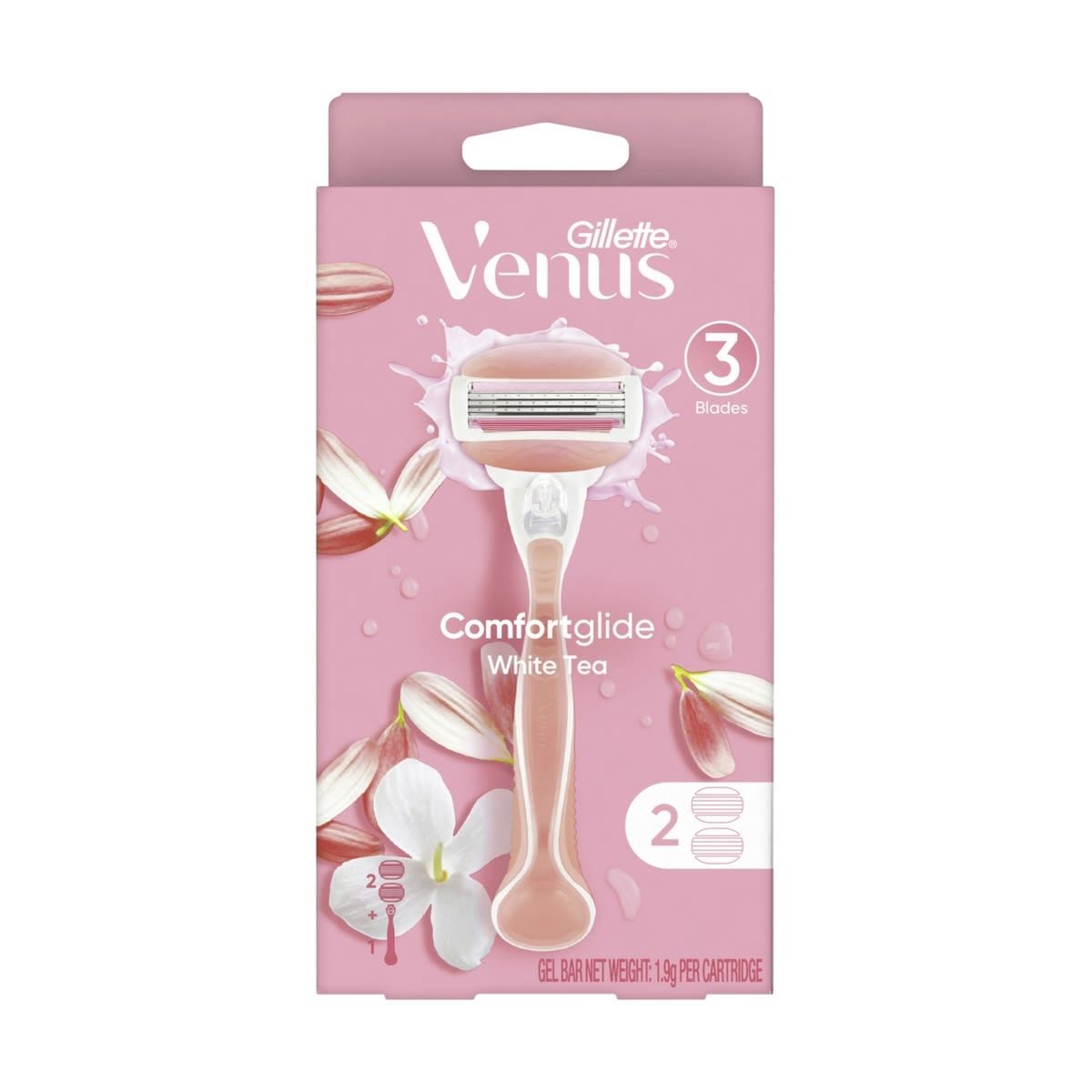 Gillette Venus ComfortGlide Razor - White Tea