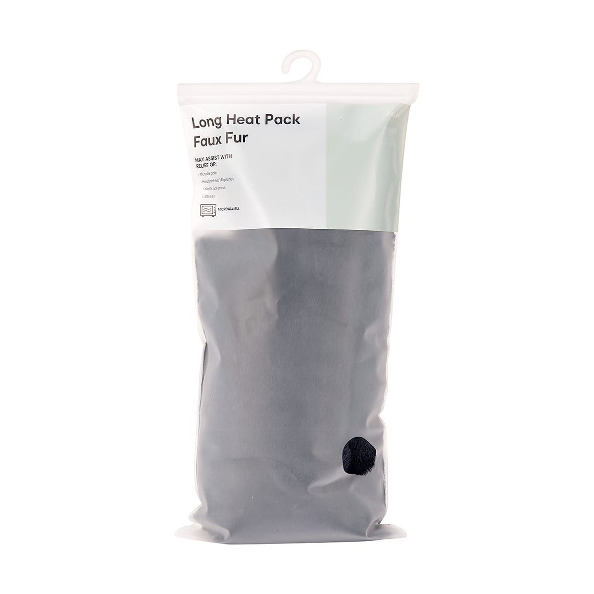 Long Heat Pack - Faux Fur, Navy