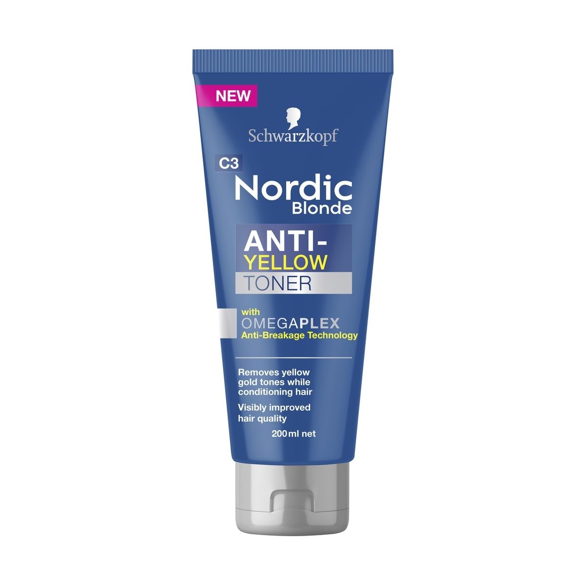 Schwarzkopf Nordic Blonde Anti-Yellow Toner 200ml