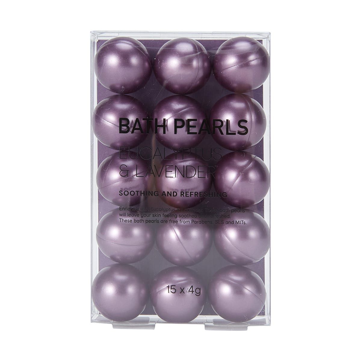 Soothing & Refreshing Bathing Pearls 4g - Eucalyptus & Lavender