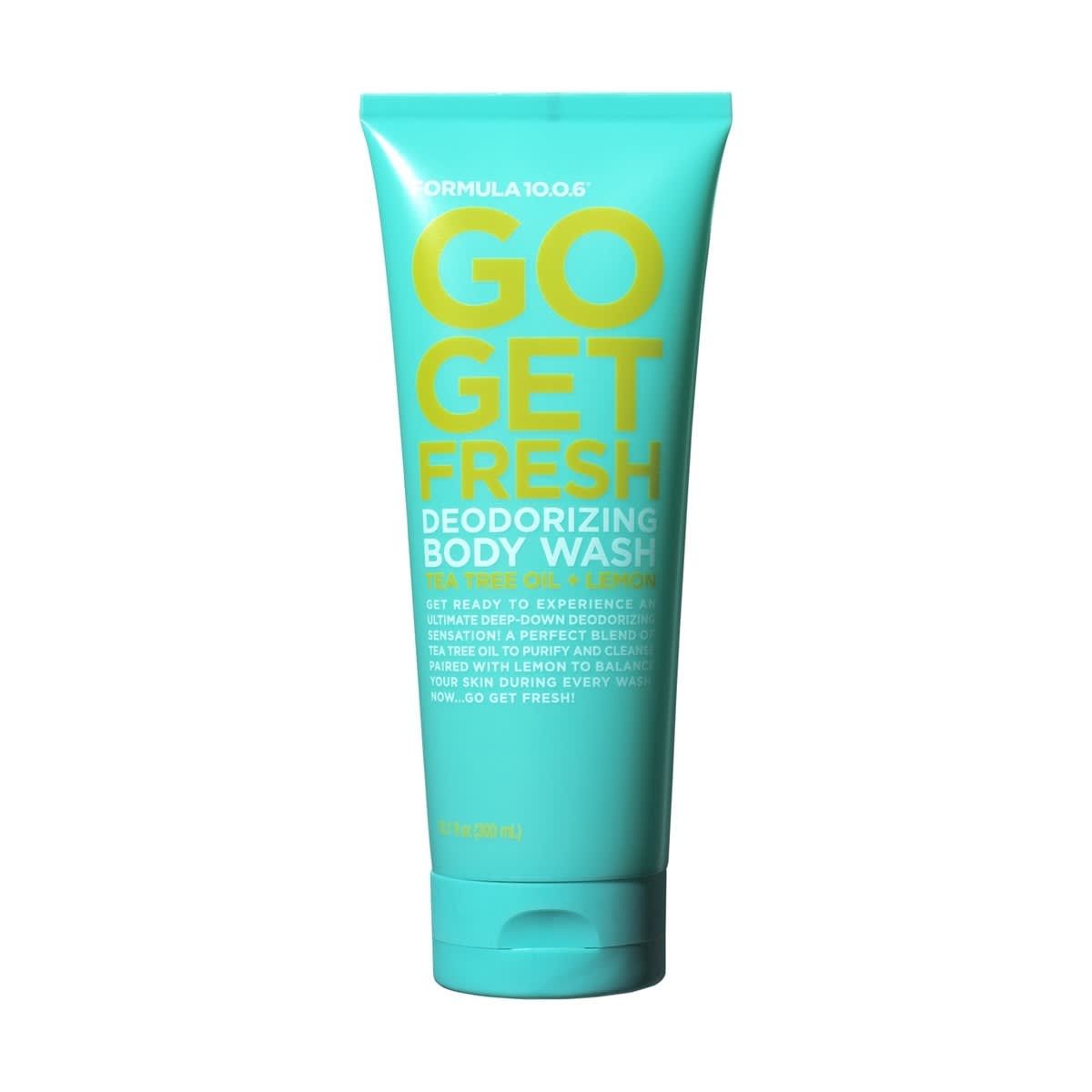 Formula 10.0.6 Go Get Fresh Deodorizing Body Wash 300ml - Tea Tree Oil and Lemon