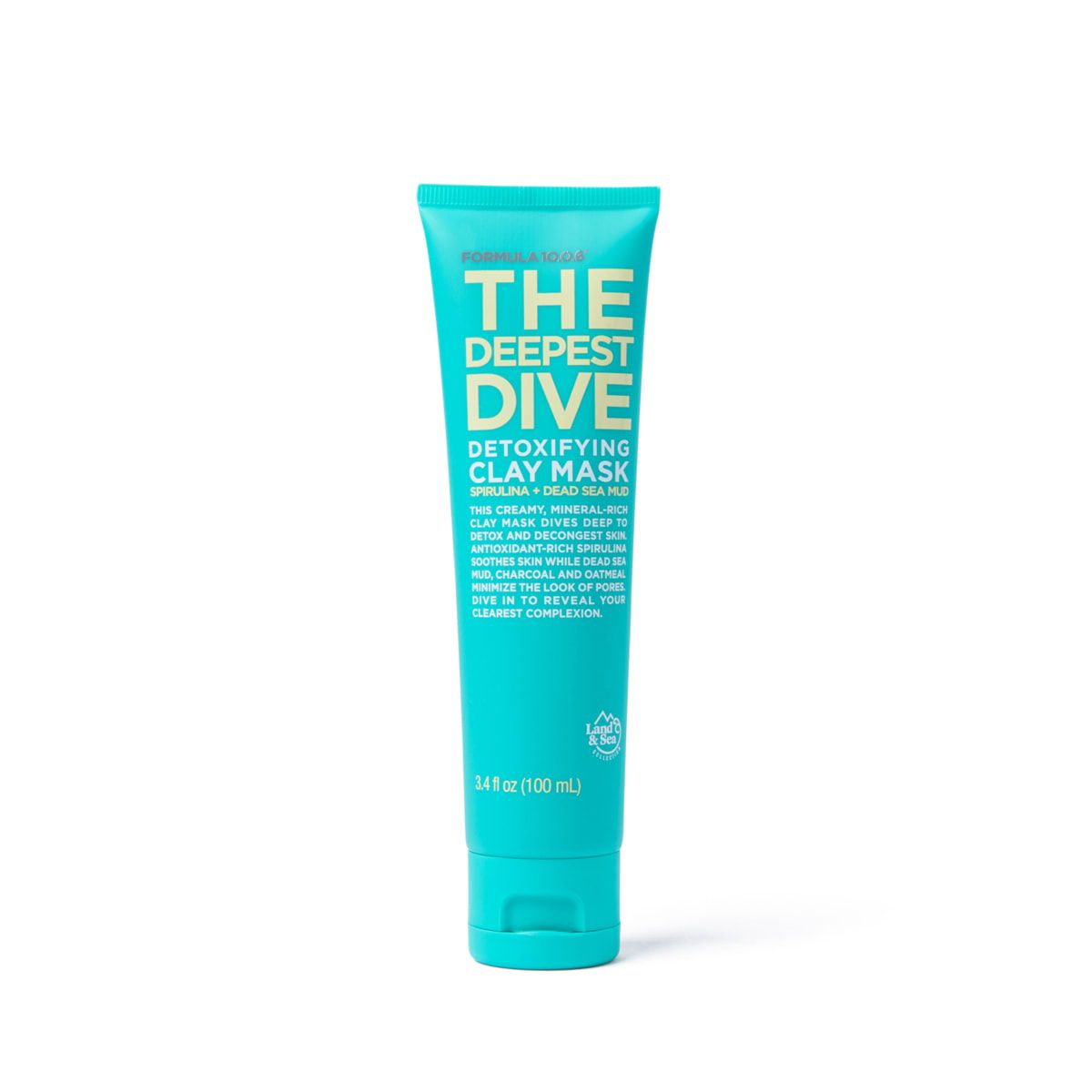 Formula 10.0.6 The Deepest Dive Detoxifying Clay Mask 100ml - Spirulina and Dead Sea Mud