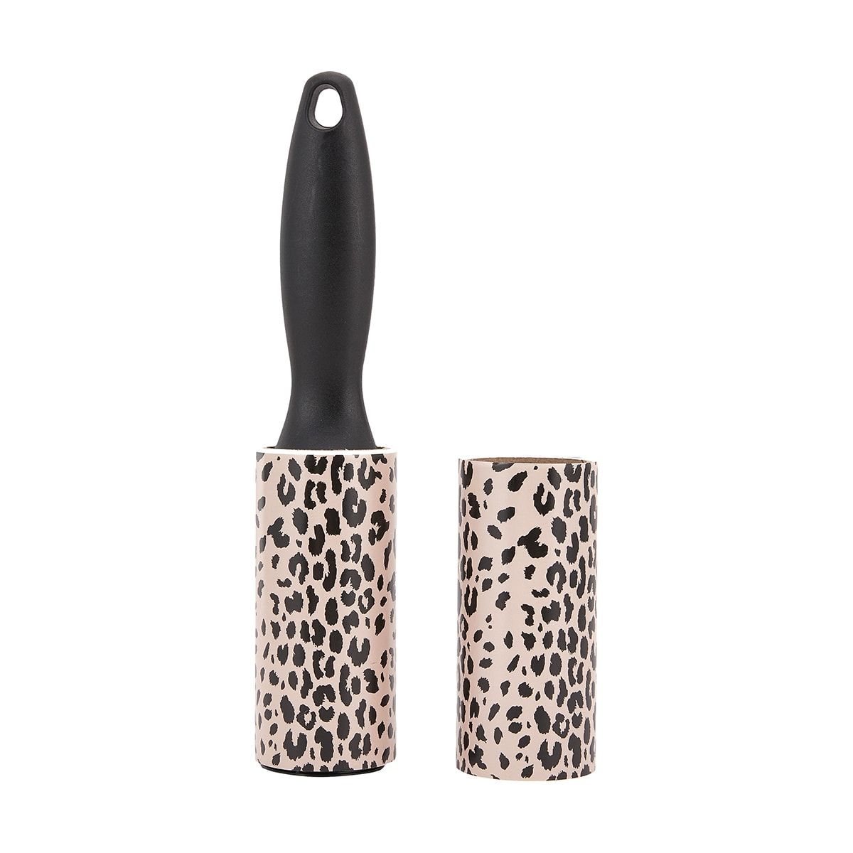 Lint Roller with Spare Roll - Leopard