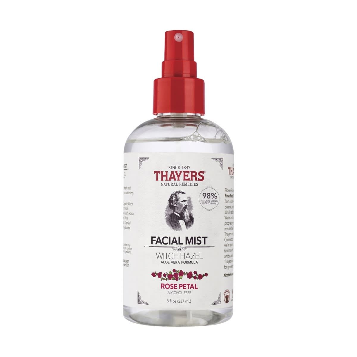 Thayers Alcohol-Free Facial Mist 237ml - Rose Petal, Witch Hazel and Aloe Vera
