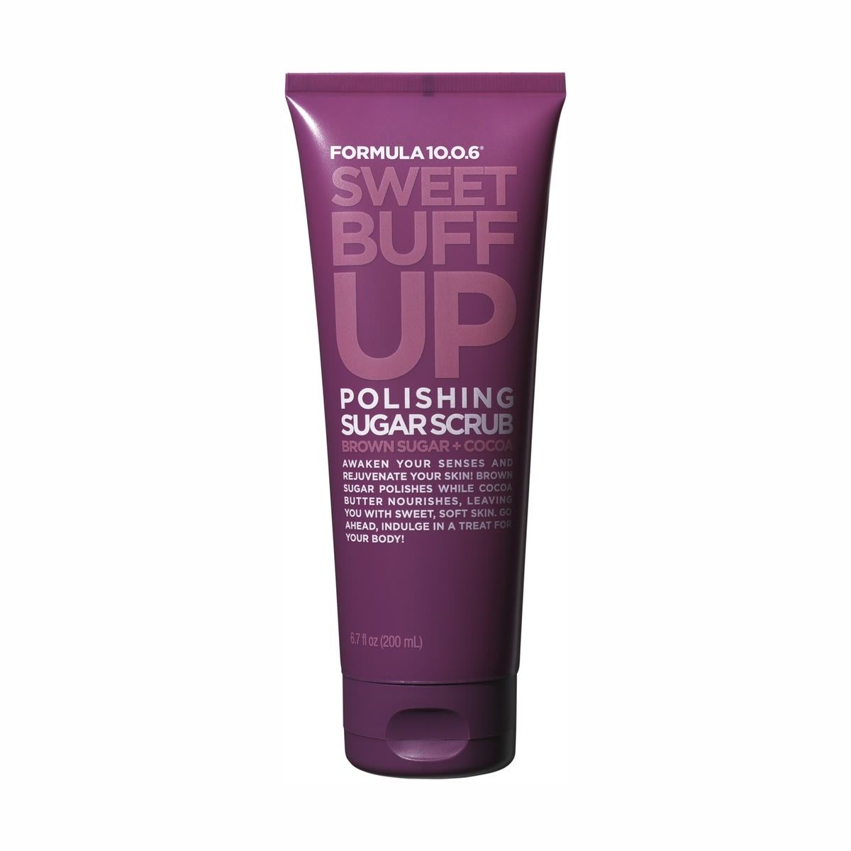 Formula 10.0.6 Sweet Buff Up Polishing Sugar Scrub 200ml - Brown Sugar and Cocoa