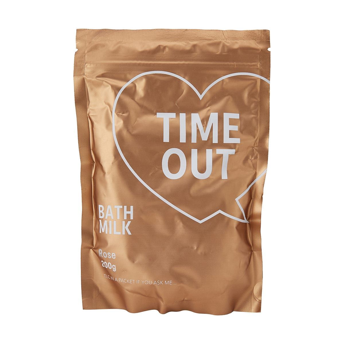 Time Out Bath Milk 200g - Rose Scent