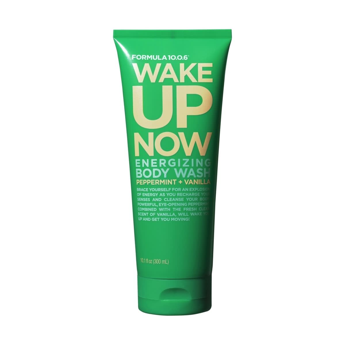 Formula 10.0.6 Wake Up Now Energising Body Wash 300ml - Peppermint and Vanilla
