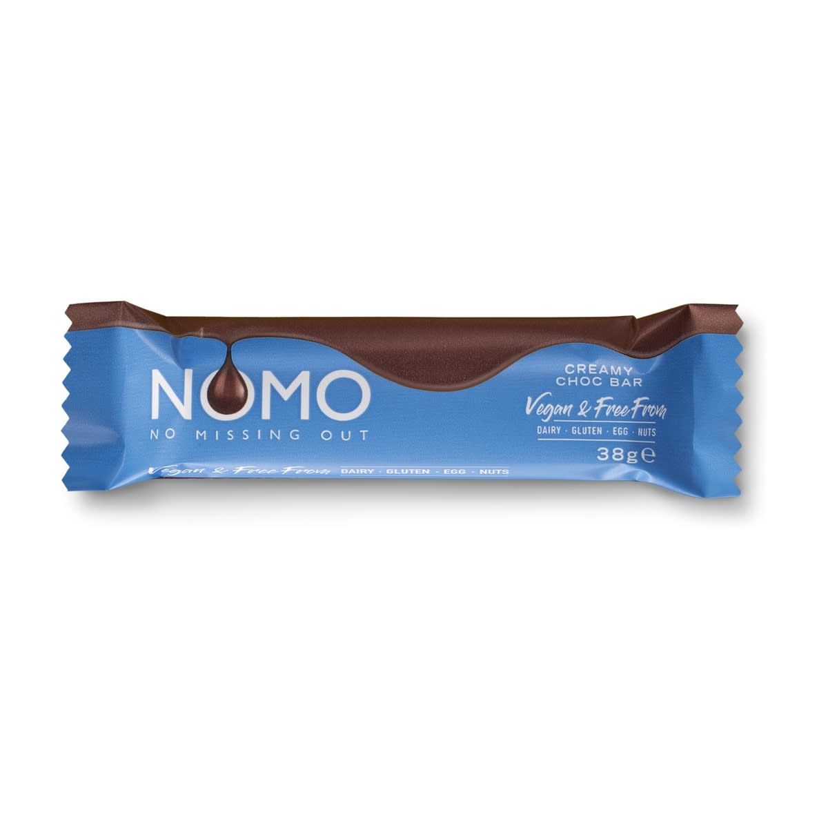 Nomo Creamy Choc Bar 38g