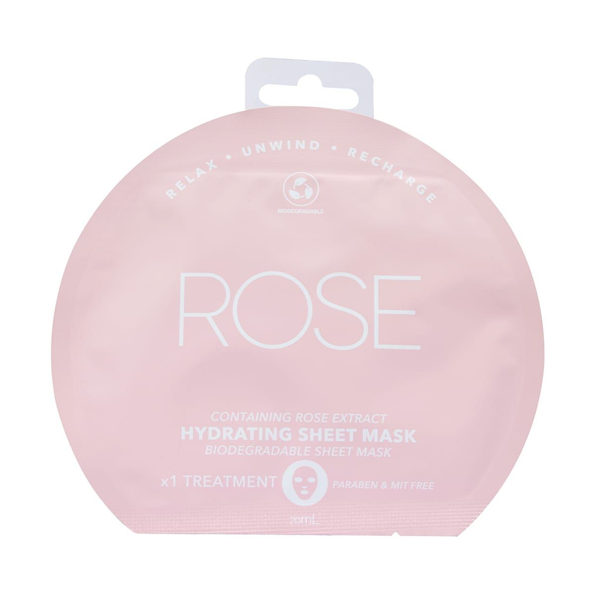 Hydrating Sheet Mask - Rose