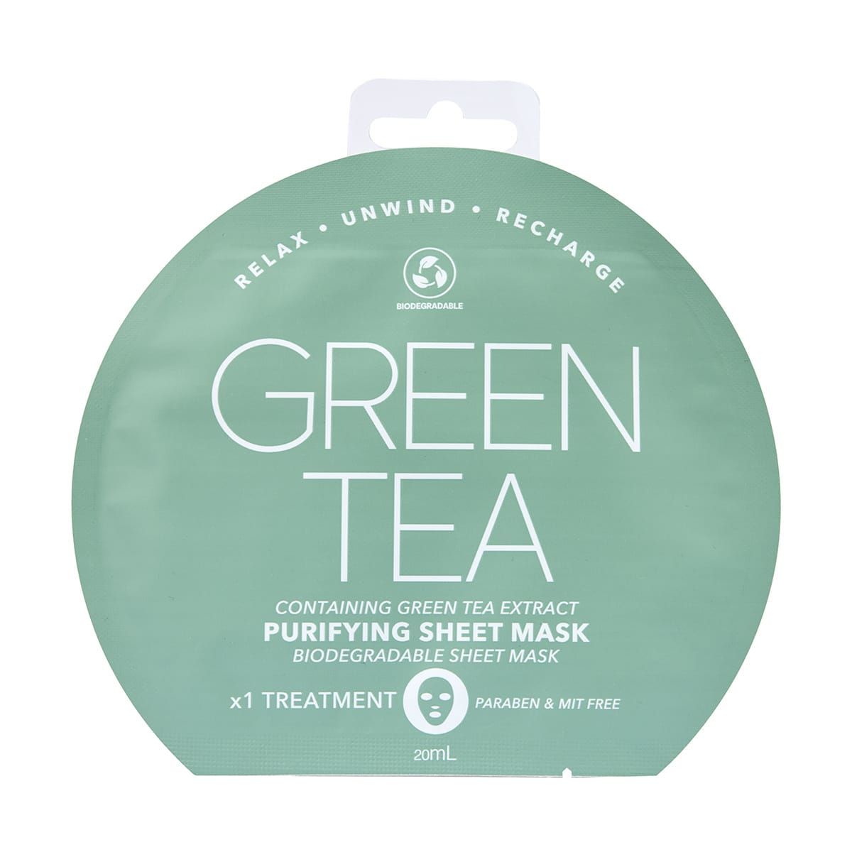 Purifying Sheet Mask - Green Tea Extract