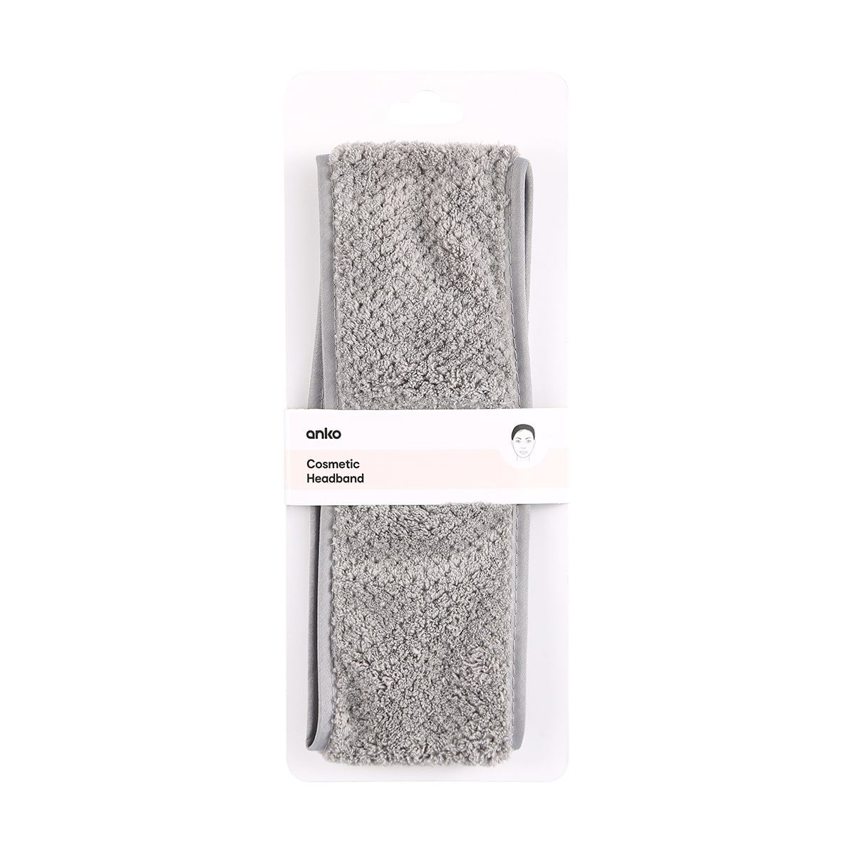 Cosmetic Headband - Grey