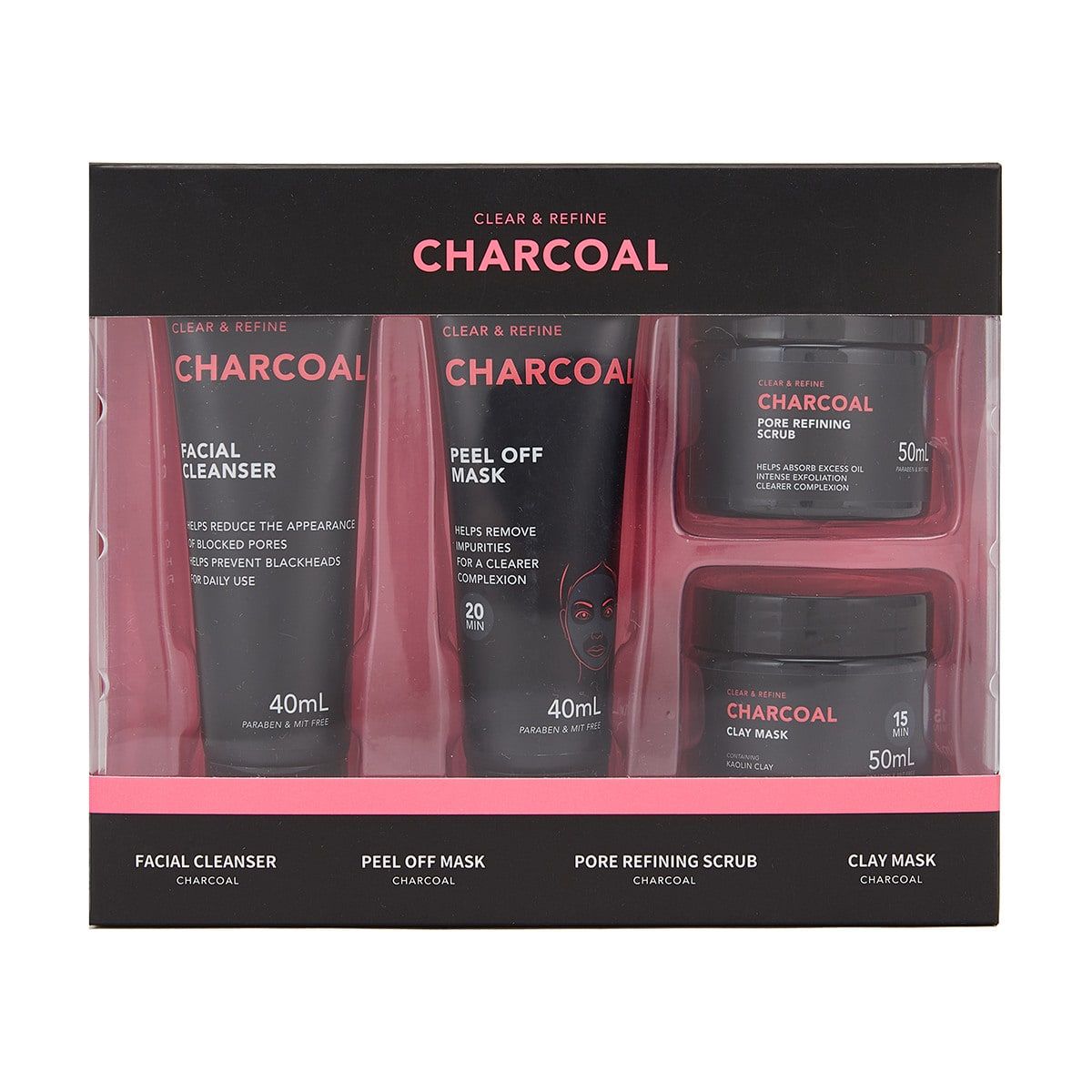 Clear & Refine Charcoal Kit