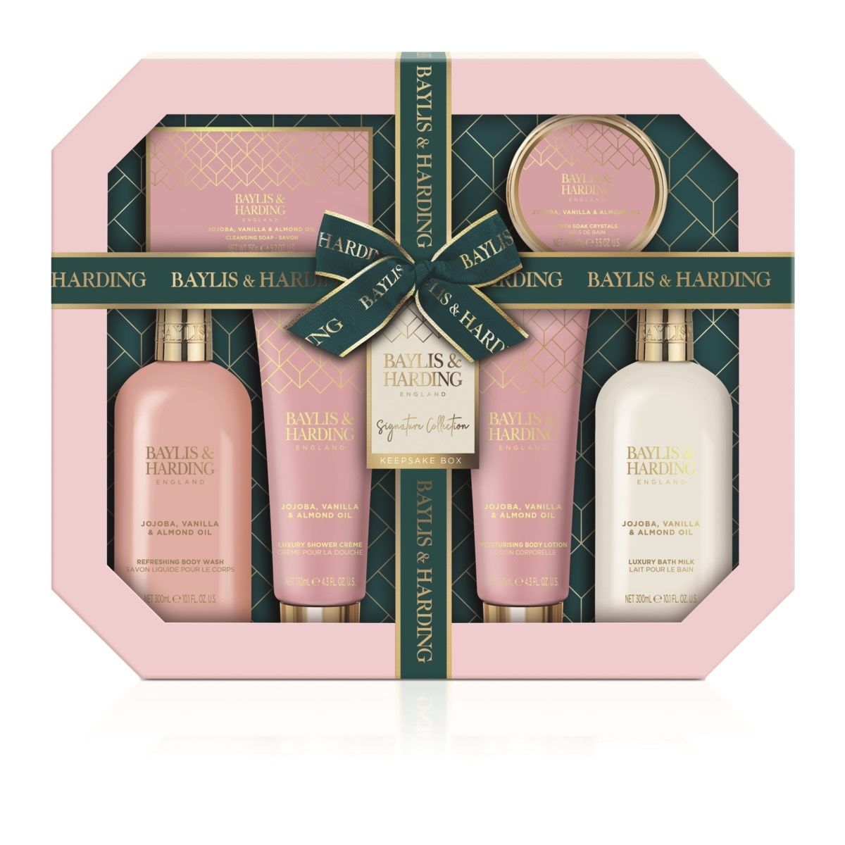 Baylis & Harding Signature Collection Bath Tray - Jojoba, Vanilla and Almond Oil