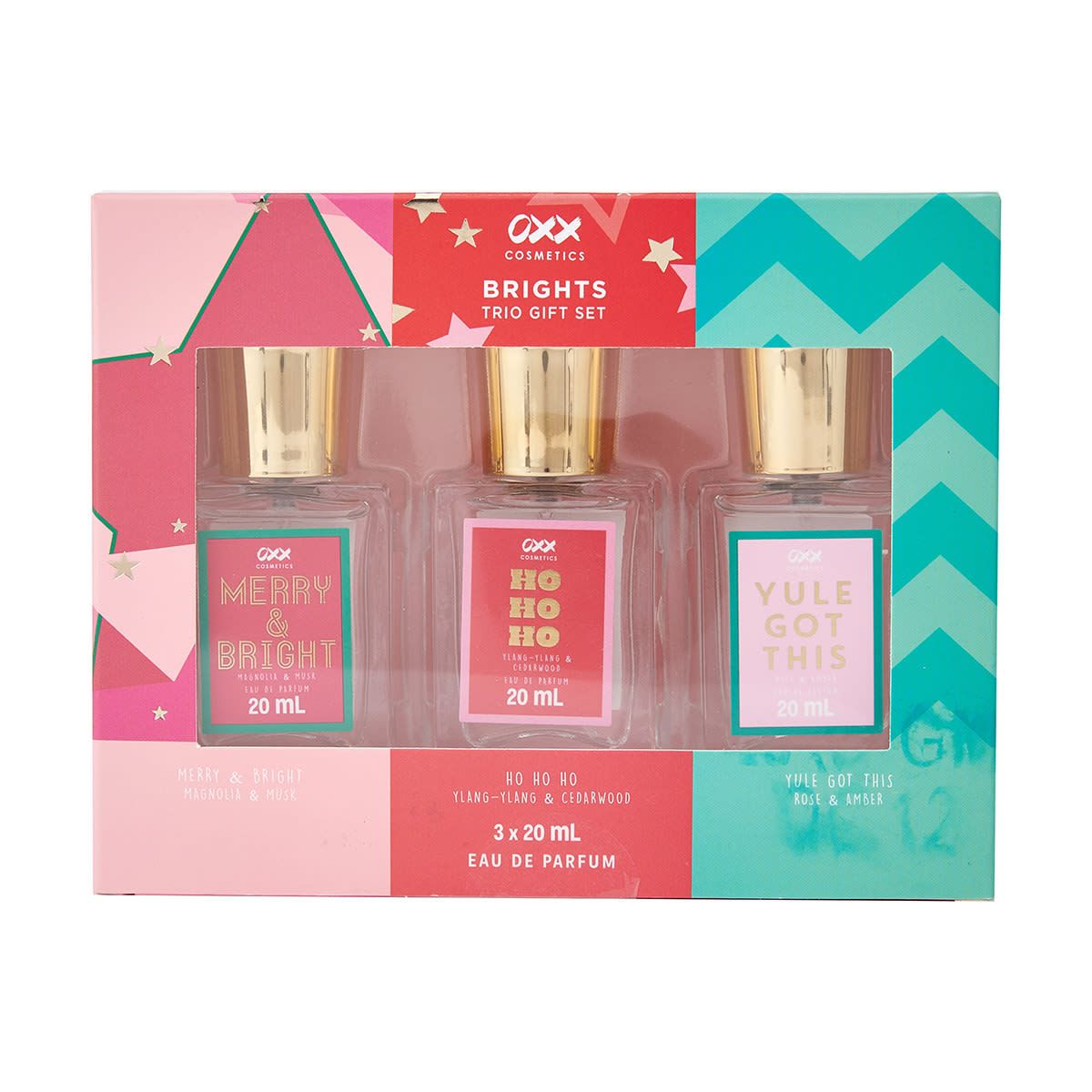 OXX Cosmetics Brights Trio Gift Set