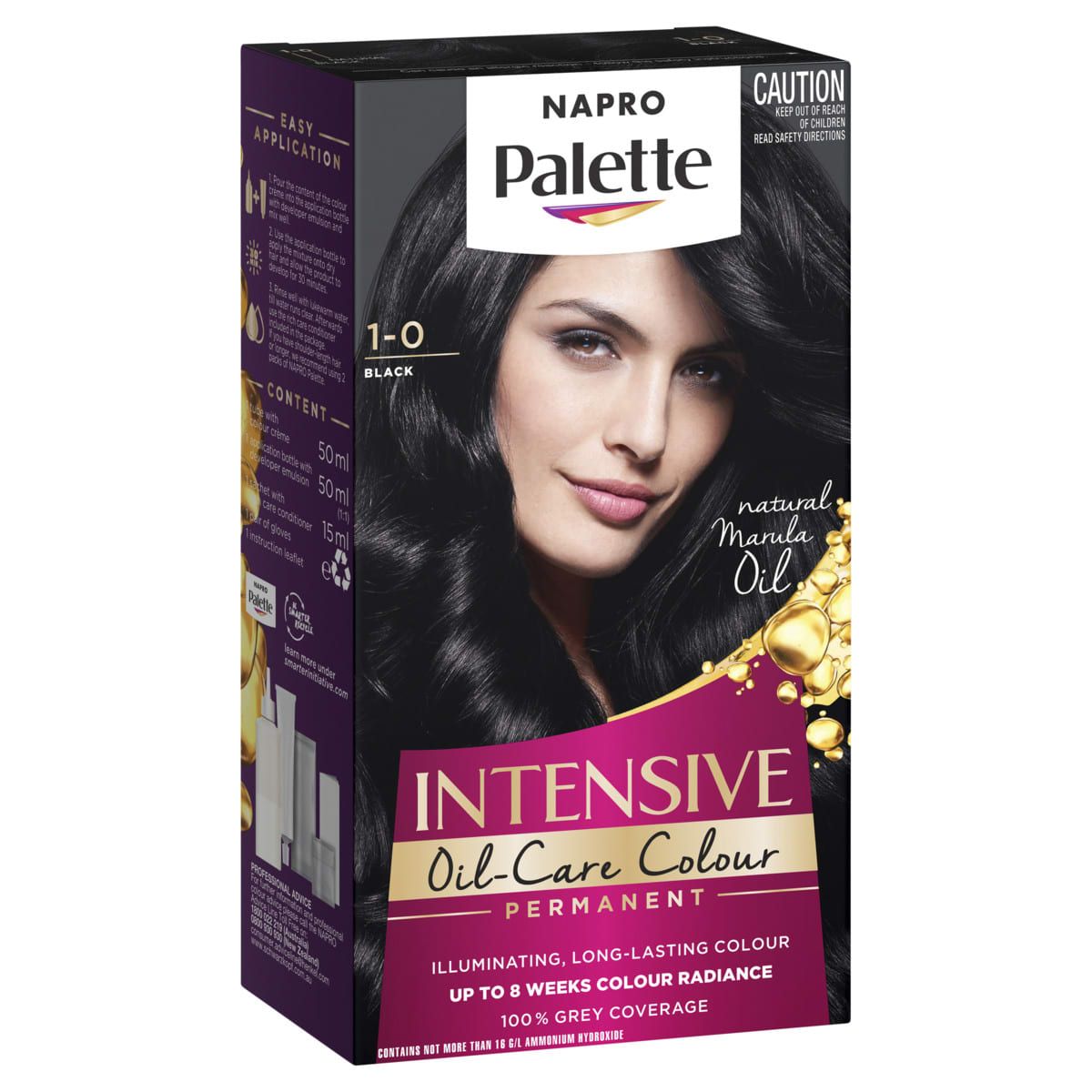 Napro 1-0 Black Palette Intensive Creme Colour