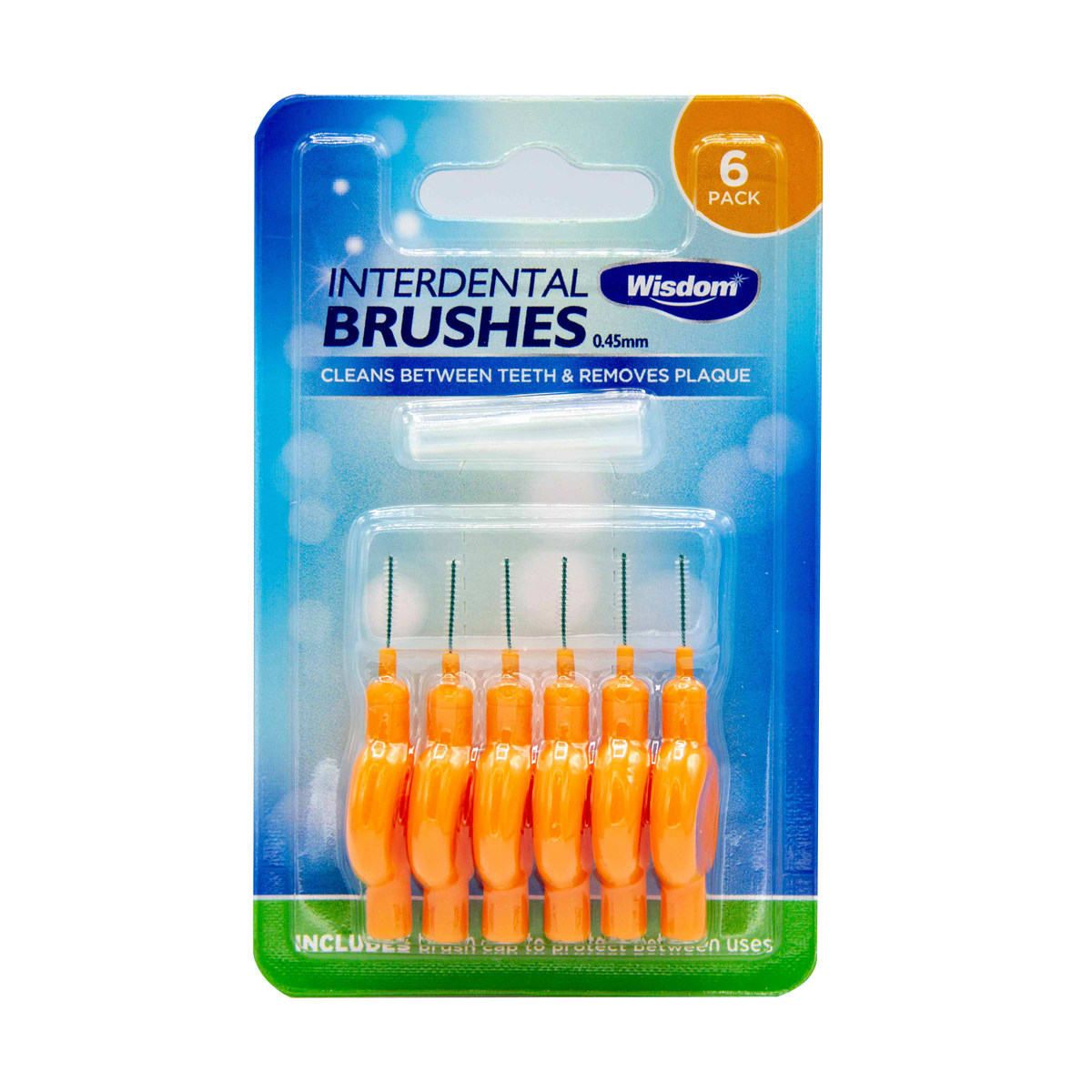 6 Pack Wisdom Interdental Brushes