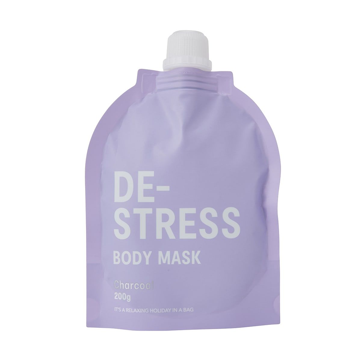 De-Stress Body Mask 200g - Charcoal