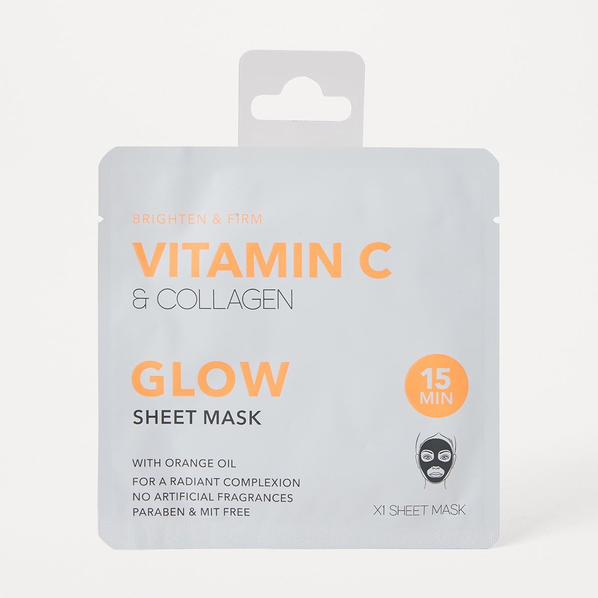 Brighten & Firm Glow Sheet Mask - Vitamin C and Collagen