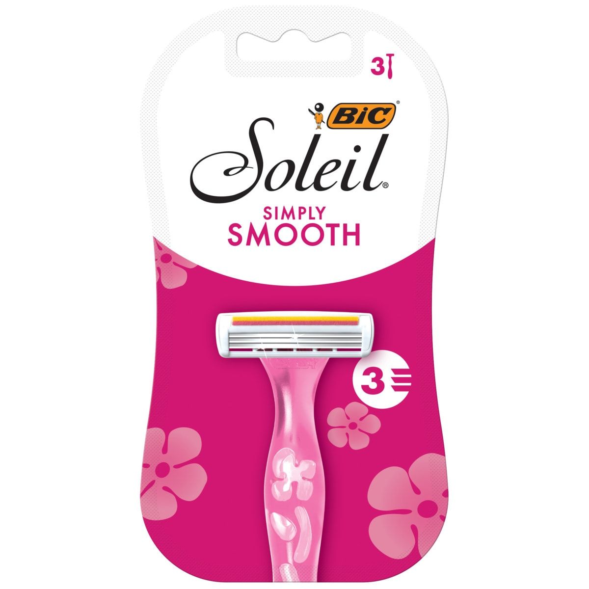 Bic 3 Pack Simply Soleil Razor